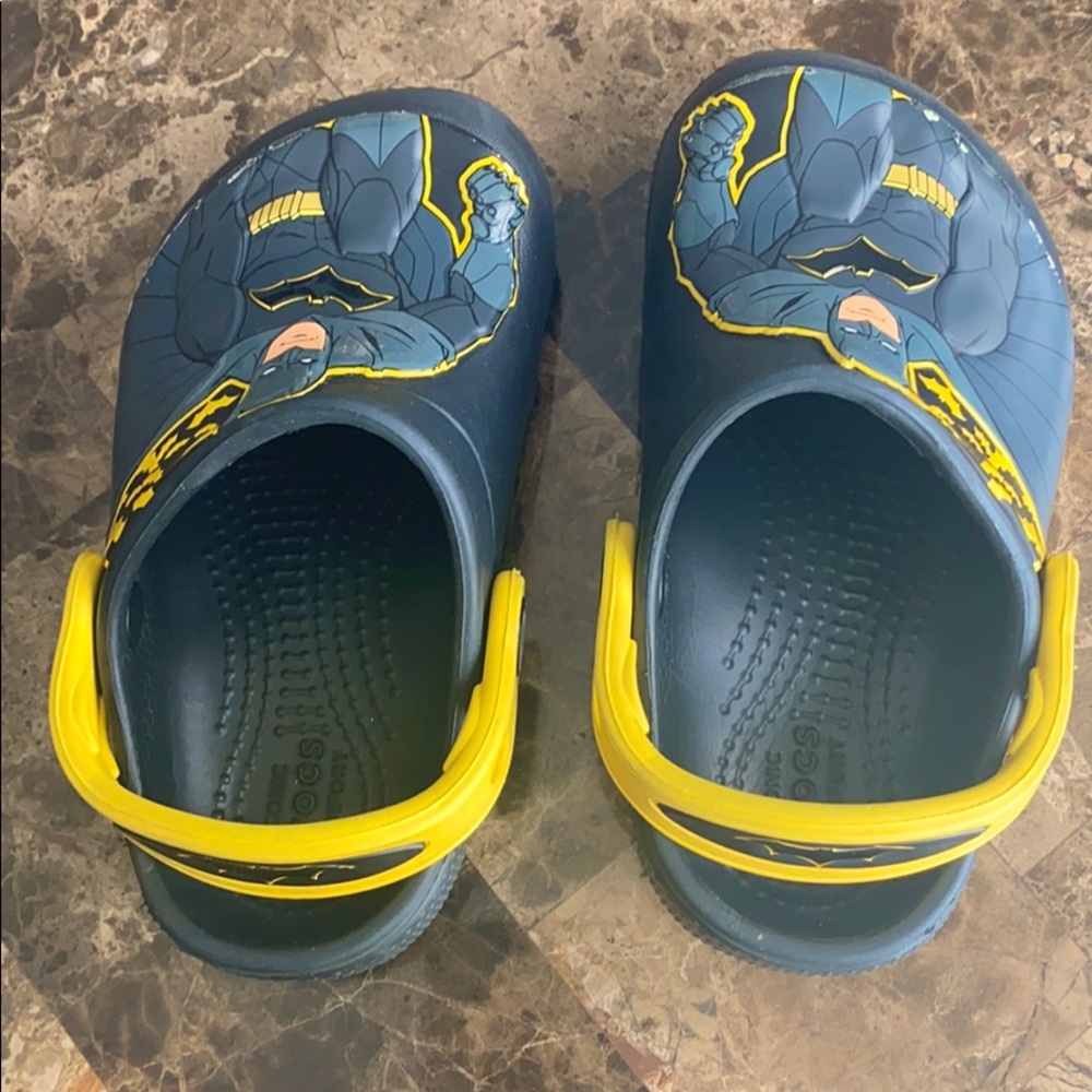 Kids CROCS , glow in the night